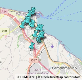 Mappa Via dei, 86039 Termoli CB, Italia (1.4485)