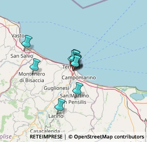 Mappa Strada Statale Adriatica, 86039 Termoli CB, Italia (7.66)