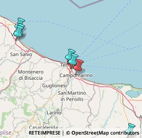 Mappa Strada Statale Adriatica, 86039 Termoli CB, Italia (45.86647)