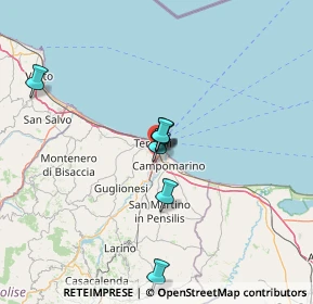 Mappa Via del Pero, 86039 Termoli CB, Italia (32.14667)