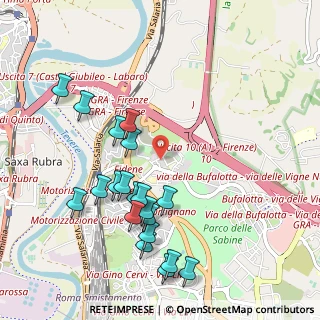 Mappa Via Servigliano, 00138 Roma RM, Italia (1.144)
