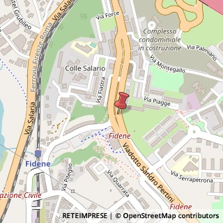 Mappa Via Monte Urano, 88, 00138 Roma, Roma (Lazio)