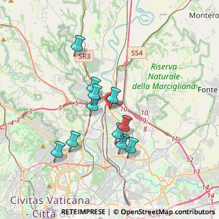 Mappa Via Monte Urano, 00138 Roma RM, Italia (3.21455)