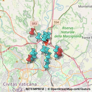 Mappa Via Piagge, 00138 Roma RM, Italia (2.923)