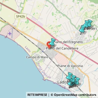 Mappa Via Sergio Angelucci, 00052 Cerveteri RM, Italia (3.55091)