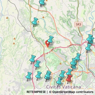 Mappa Via Igino Lega, 00189 Roma RM, Italia (6.4635)