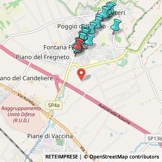 Mappa Via dell'Infernaccio, 00052 Cerveteri RM, Italia (1.201)
