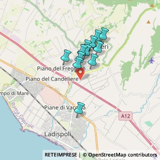 Mappa Via dell'Infernaccio, 00052 Cerveteri RM, Italia (1.40667)
