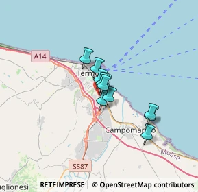 Mappa Via del Pesco, 86039 Termoli CB, Italia (2.04818)