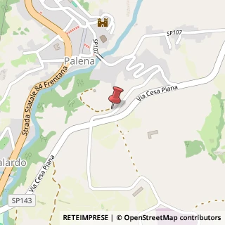 Mappa Via Colle Veduta, 66017 Palena CH, Italia, 66017 Palena, Chieti (Abruzzo)