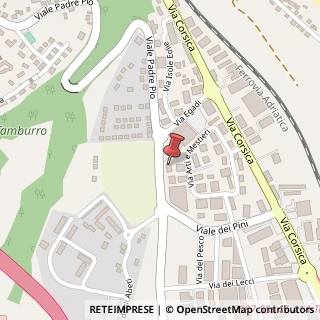 Mappa Via delle Acacie, 1, 86039 Termoli, Campobasso (Molise)