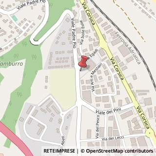 Mappa Via Egadi, 8, 86039 Termoli, Campobasso (Molise)
