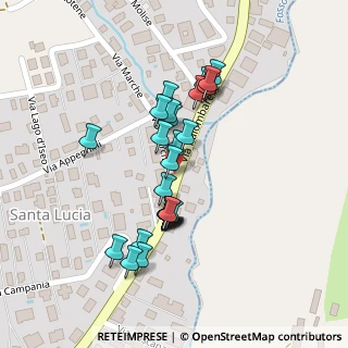 Mappa Via Marche, 00013 Fonte Nuova RM, Italia (0.1)