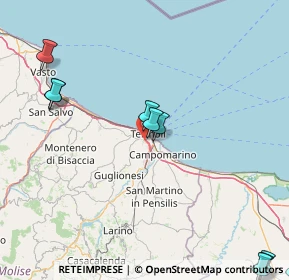 Mappa Via delle Rose, 86039 Termoli CB, Italia (33.96643)