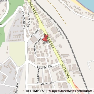 Mappa Via Arti e Mestieri, 2, 86039 Termoli, Campobasso (Molise)