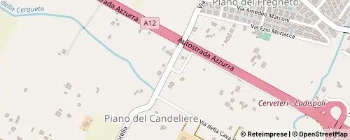 Mappa Ladispoli