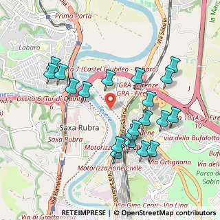 Mappa Via Borgo San Lorenzo, 00138 Roma RM, Italia (1.019)