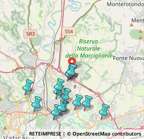 Mappa Via della Colonia Agricola, 00138 Roma RM, Italia (4.39071)