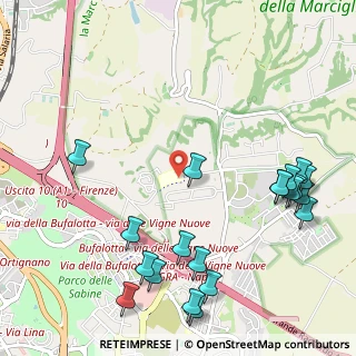 Mappa Via della Colonia Agricola, 00138 Roma RM, Italia (1.433)
