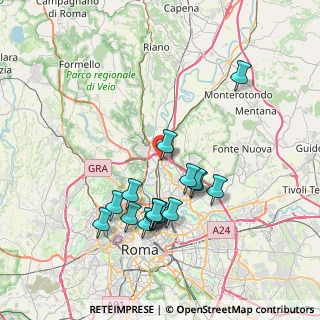 Mappa L.go Monte S. Giusto, 00138 Roma RM, Italia (7.64875)