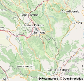 Mappa 67034 Pettorano sul Gizio AQ, Italia (17.48333)