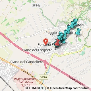 Mappa Via Poggio del Candeliere, 00052 Cerveteri RM, Italia (0.935)
