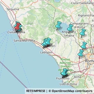 Mappa Via Poggio del Candeliere, 00052 Cerveteri RM, Italia (20.866)