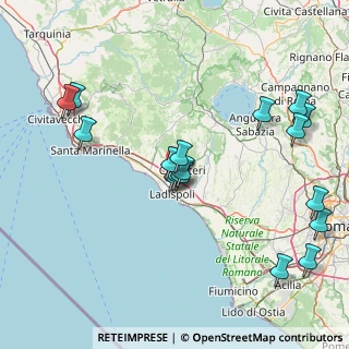 Mappa Via Poggio del Candeliere, 00052 Cerveteri RM, Italia (18.62294)