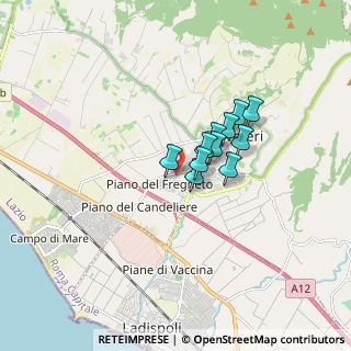 Mappa Via Poggio del Candeliere, 00052 Cerveteri RM, Italia (1.11636)