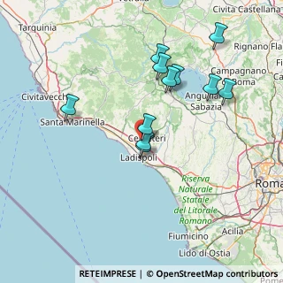 Mappa Via Oscar Romero, 00052 Cerveteri RM, Italia (14.86364)