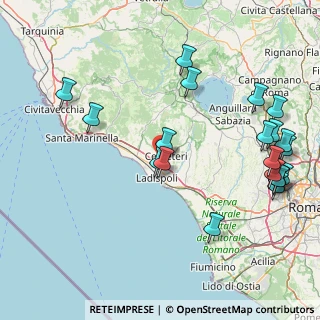 Mappa Via Oscar Romero, 00052 Cerveteri RM, Italia (21.015)