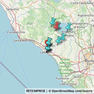 Mappa Via Oscar Romero, 00052 Cerveteri RM, Italia (8.35833)