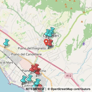 Mappa Via Fratelli Marini Pietro e Sante, 00052 Cerveteri RM, Italia (3.335)