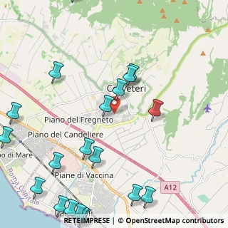 Mappa Via Fratelli Marini Pietro e Sante, 00052 Cerveteri RM, Italia (3.271)