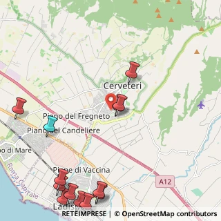 Mappa Via Fratelli Marini Pietro e Sante, 00052 Cerveteri RM, Italia (3.26462)