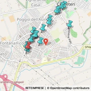 Mappa Via Fratelli Marini Pietro e Sante, 00052 Cerveteri RM, Italia (0.516)