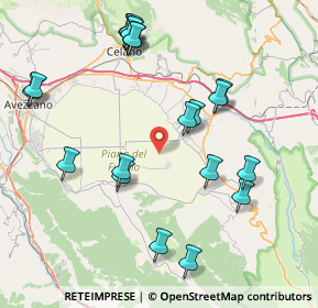 Mappa Via Giovenco, 67058 San Benedetto dei Marsi AQ, Italia (9.3765)