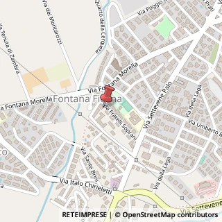 Mappa Via Fratelli Soprani, 81, 00052 Cerveteri, Roma (Lazio)