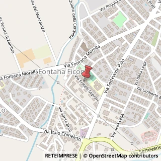 Mappa Via Fratelli Soprani, 50, 00052 Cerveteri, Roma (Lazio)