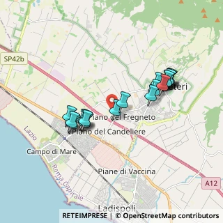 Mappa Via dell'Acqua Matta, 00052 Cerveteri RM, Italia (1.78)