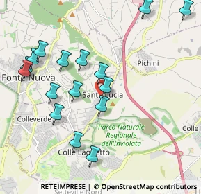 Mappa Piazza Santa Lucia, 00013 Fonte Nuova RM, Italia (2.27875)