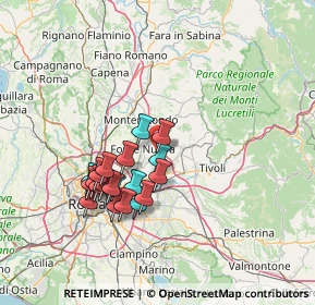 Mappa Piazza Santa Lucia, 00013 Fonte Nuova RM, Italia (13.3995)