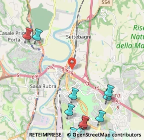 Mappa Roma Nord, 00138 Roma RM, Italia (3.27167)