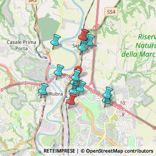 Mappa Roma Nord, 00138 Roma RM, Italia (1.625)