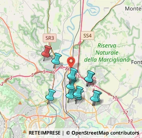 Mappa Roma Nord, 00138 Roma RM, Italia (3.37)