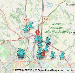 Mappa Roma Nord, 00138 Roma RM, Italia (4.41789)