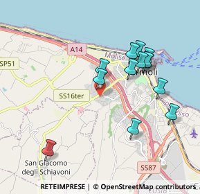 Mappa Via Fortore, 86039 Termoli CB, Italia (1.92462)