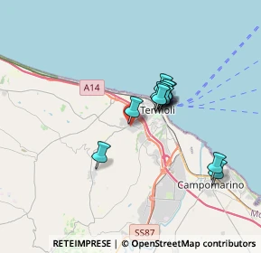 Mappa Via Fortore, 86039 Termoli CB, Italia (2.71333)