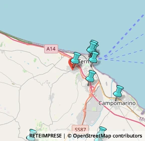 Mappa Via Fortore, 86039 Termoli CB, Italia (5.07091)