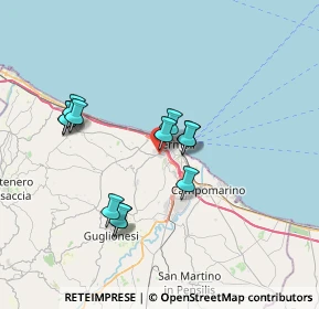 Mappa Via Fortore, 86039 Termoli CB, Italia (6.645)